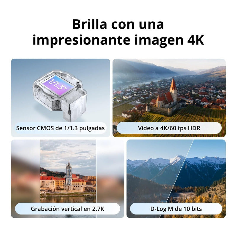 Drone Dji Flip (rc-n3) 4k Uhd 31min Vuelo, 249g