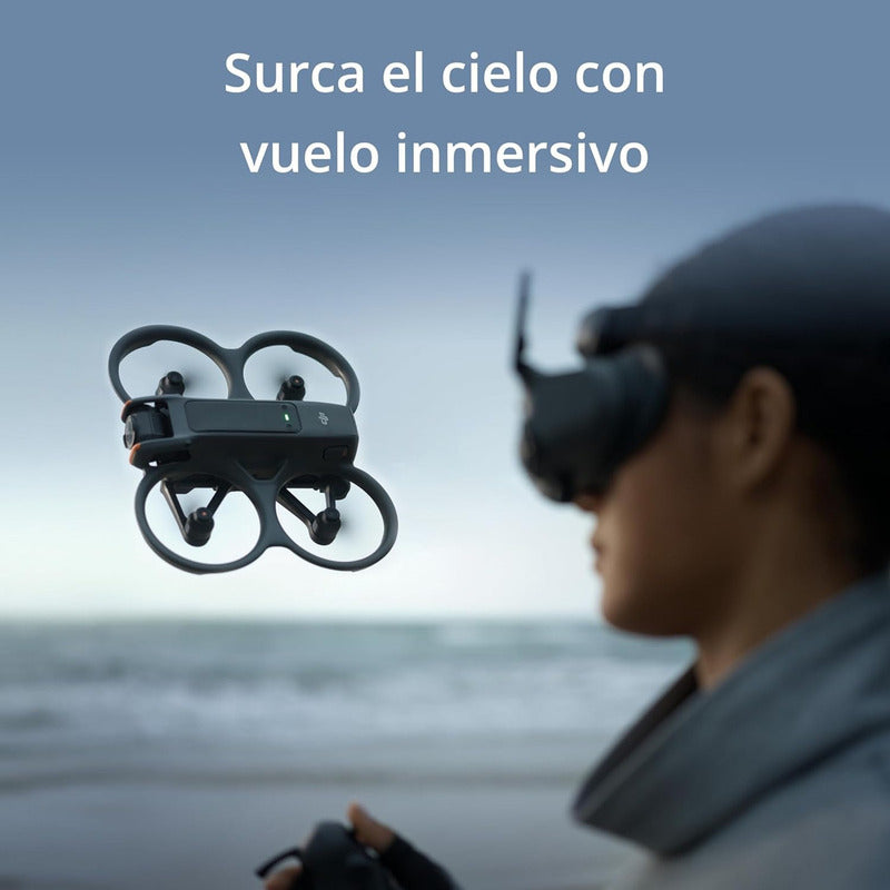 Dji Pack Avata 2 Vuela Más Dron Fpv 4k 1 Batería Goggles 3