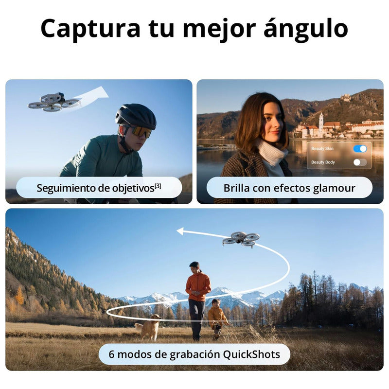 Drone Dji Flip (rc-n3) 4k Uhd 31min Vuelo, 249g